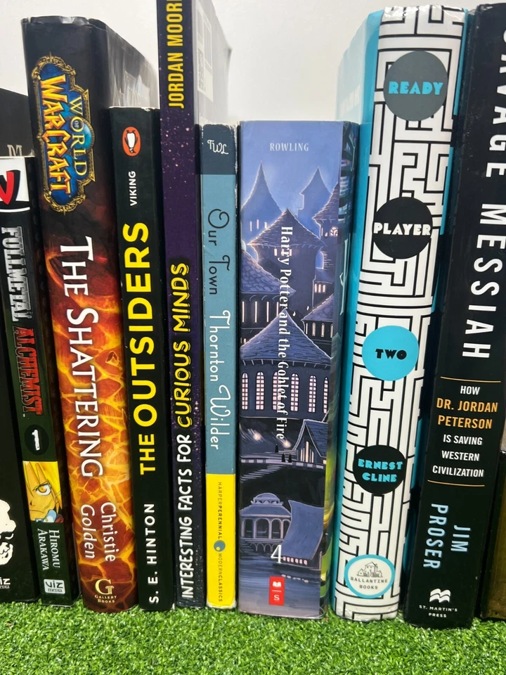 Lot Of 11 Value Variety Bundle Books Warcraft Death note Manga Others See Photo - Image 4 of 4