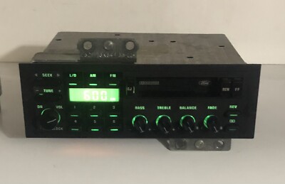 88-89 Ford Mustang Radio Cassette Player Audio Sound AM FM Oem