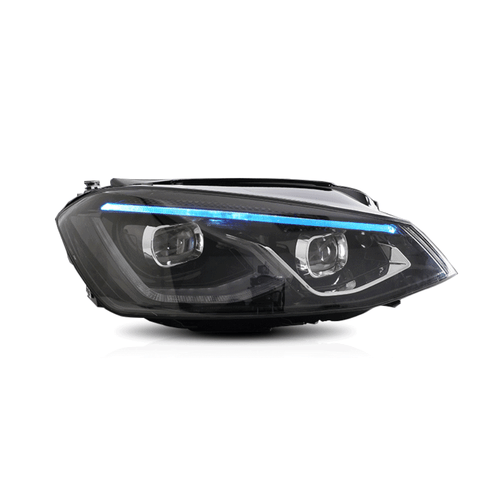 Vland MK8 Style Full LED Headlights For 2015 16 17 Golf MK7 w/Start-up Animation - Picture 2 of 17