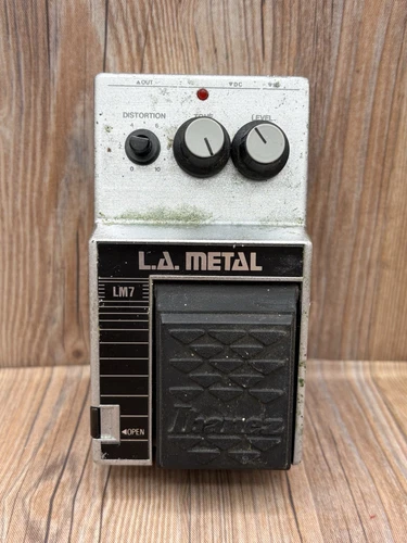 Ibanez LA Metal Pedal 1980s READ DESCRIPTION 