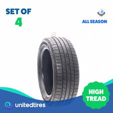 Set Of 4 Used 23550r18 Michelin Defender 2 97h - 9-9.532 Set Of 4 Used 23550r18 Michelin Defender 2 97h - 9-9.532