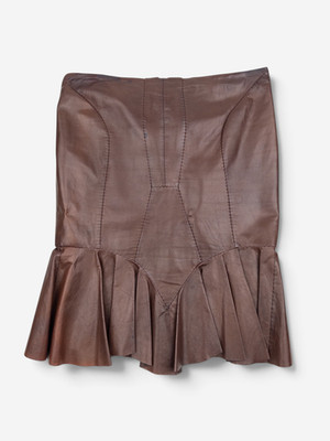 Yves Saint Laurent Rive Gauche by Tom Ford SS03  Anatomic  Leather Ruffle Mermai