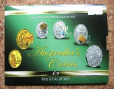 2004 SIX COIN UNCIRCULATED SET ~ ROYAL AUSTRALIAN MINT ~ QUEEN ELIZABETH II