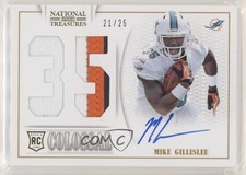 2013 National Treasures Rookie Colossal Materials 21/25 Mike Gillislee Auto 3c7