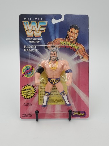 VINTAGE 1994 WWF BEND EMS RAZOR RAMON FIGURE...