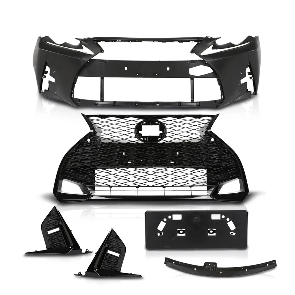 Kit de para-choque dianteiro estilo F-Sport para 2014-2016 Lexus IS IS250 IS200t IS350 a 21+ - Imagem 2 de 2
