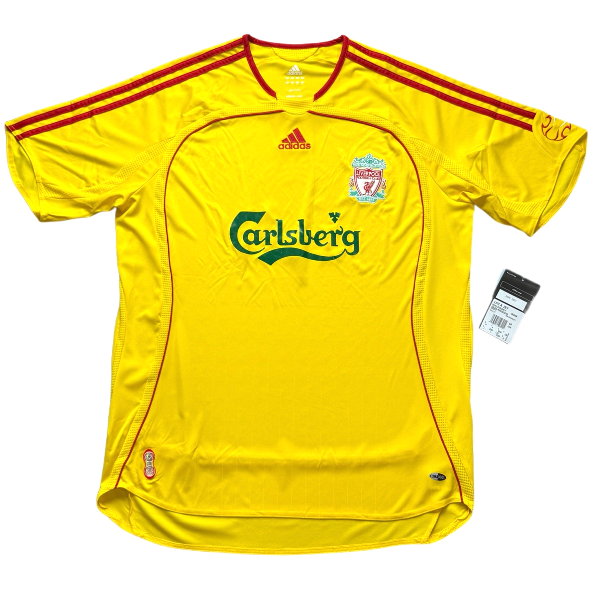 2006/07 Liverpool Away Jersey #9 Fernando Torres Large Champions