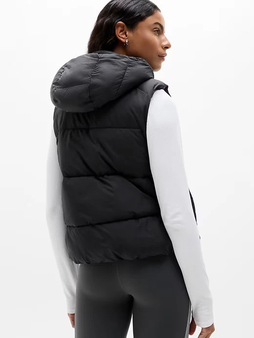 Athleta AUTÉNTICO 100% - Chaleco acolchado Stratus - Oferta EE. UU. 50% Foto 3 de 4