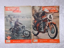 SYJ4Gr - 2 x Heft Das Motorrad und der Roller - 1954 Nr. 12 und 13 - Vintage