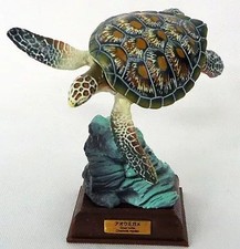 Adult Collectible Collectible Figure Green Sea Turtle Nature Technicolor Ocean I