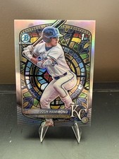 2025 Bowman Draft Josh Hammond Etched in Glass 1st Bowman #BDC-185 Royals