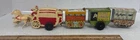 1950’s MARX ROY ROGERS STAGE COACH WAGON TRAIN TIN WIND UP TOY 14" WORKS!!