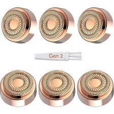 Facial Hair Removal Replacement Heads Flawless Gen2 Gold Skin Care