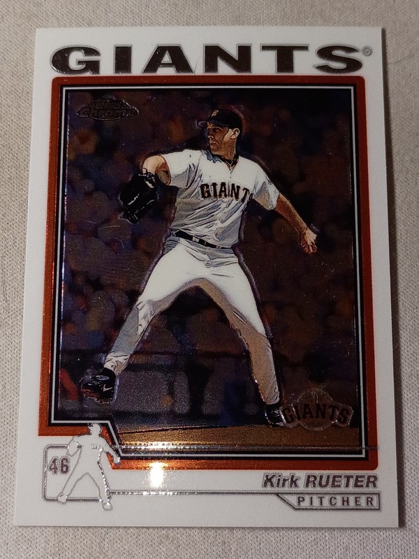 2004 Topps Chrome - Kirk Rueter #155