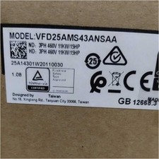 1PC New Delta VFD25AMS43ANSAA 11Kw Inverter 380V Expedited Shipping