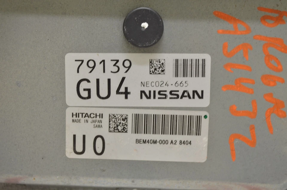 2015 2017 Nissan Rogue BEM40M-000 Engine Control Module Unit Ecm K68 043 - Image 3 of 4