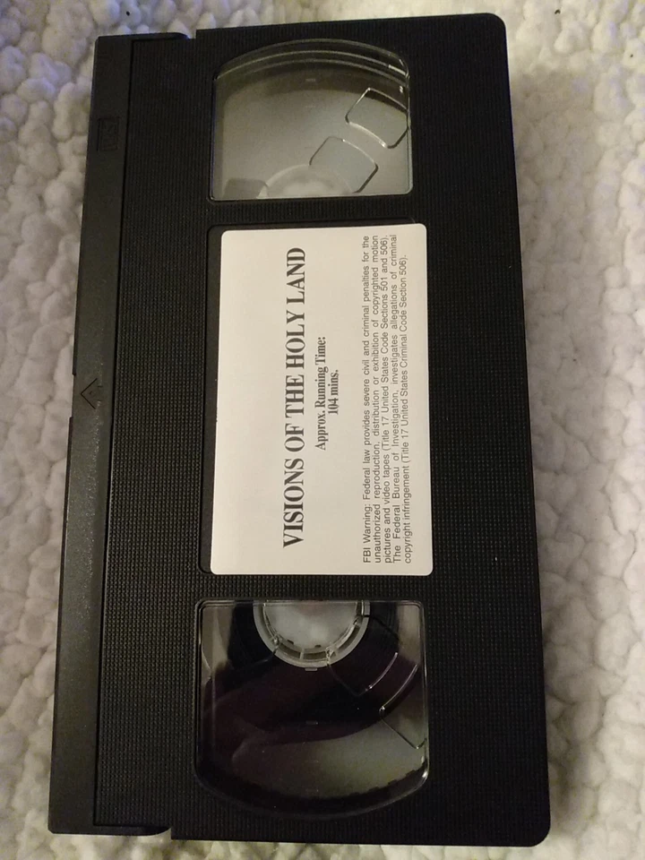 Visions of the Holy Land A Spiritual Journey Back In Time VHS Tape - Image 3 of 4