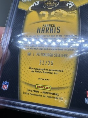 2013 Panini Limited - Legends Franco Harris #126 Spotlight Gold