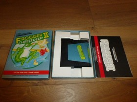 Frogger II 2 Threeedeep ! Atari 5200 CIB Complete In Box Parker Brothers Konami