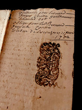 Antique Letter from 1702