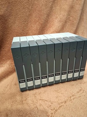 10 x Agfa PEM368 Professional Broadcast Tonbänder auf 13 cm Spule mit Schuber