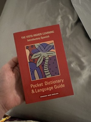 Vista Higher Learning Introductory Spanish Pocket Dictionary & Language Guide