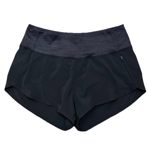 Pantalones Cortos Atléticos Outdoor Voices Hudson Talla S Cintura de Compresión Forrada en Negro