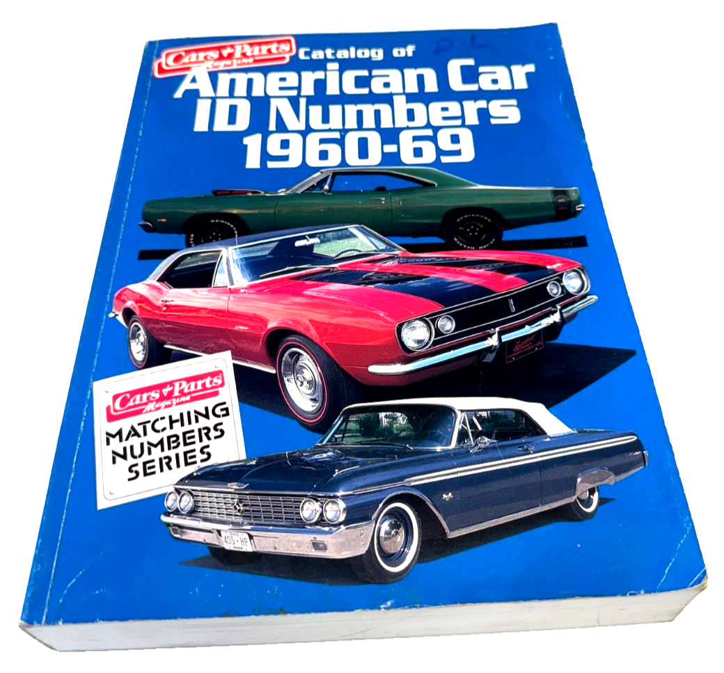 Cars & Parts American Car ID Numbers 1960-69 VIN Guide Book