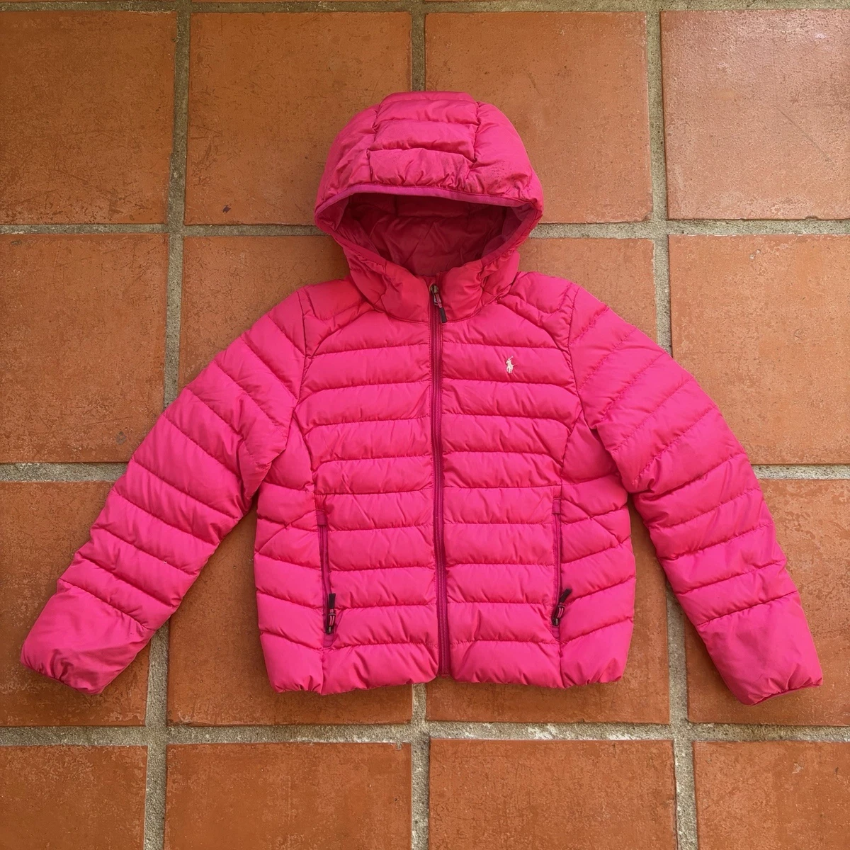 Polo Ralph Lauren Girls' Puffer Jacket Pink Outerwear for sale | eBay