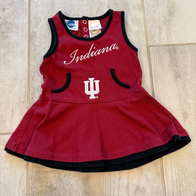 Baby Girl Indiana Hoosiers NCAA Dress 18 Months Red White Black