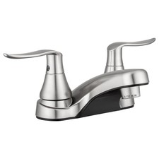 DF-PL700LH-SN For Lavatory One Piece 4"Deck Mount Low Arc Spout
