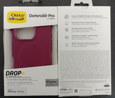 OtterBox Defender Pro Series Case with MagSafe - iPhone 16 Pro Foxberry Pink
