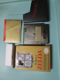 Nintendo NES The Legend of Zelda Gold Complete in Box CIB, priced to sell