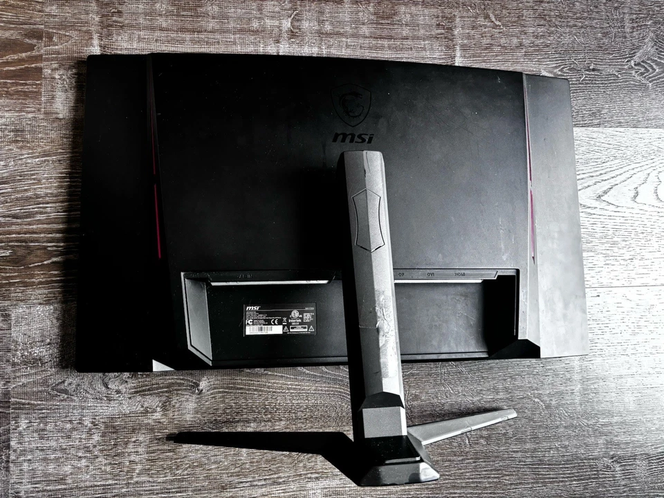 For Parts MSI Optix G27c2 27"" FHD Curved Gaming Monitor 144hz Broken Screen - Image 2 of 4