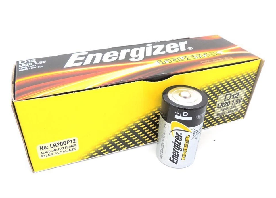 12 x Energizer Industrial Mono D Alkaline Batterie MN1300 LR20 1,5 V - Bild 1 von 1