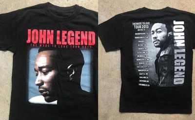 John Legend The Made To Love Tour 2side T-shirt Size S to 5XL UR099