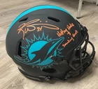 Ricky Williams Signed Dolphins Eclipse Full Size Authentic Helmet - Radtke COA