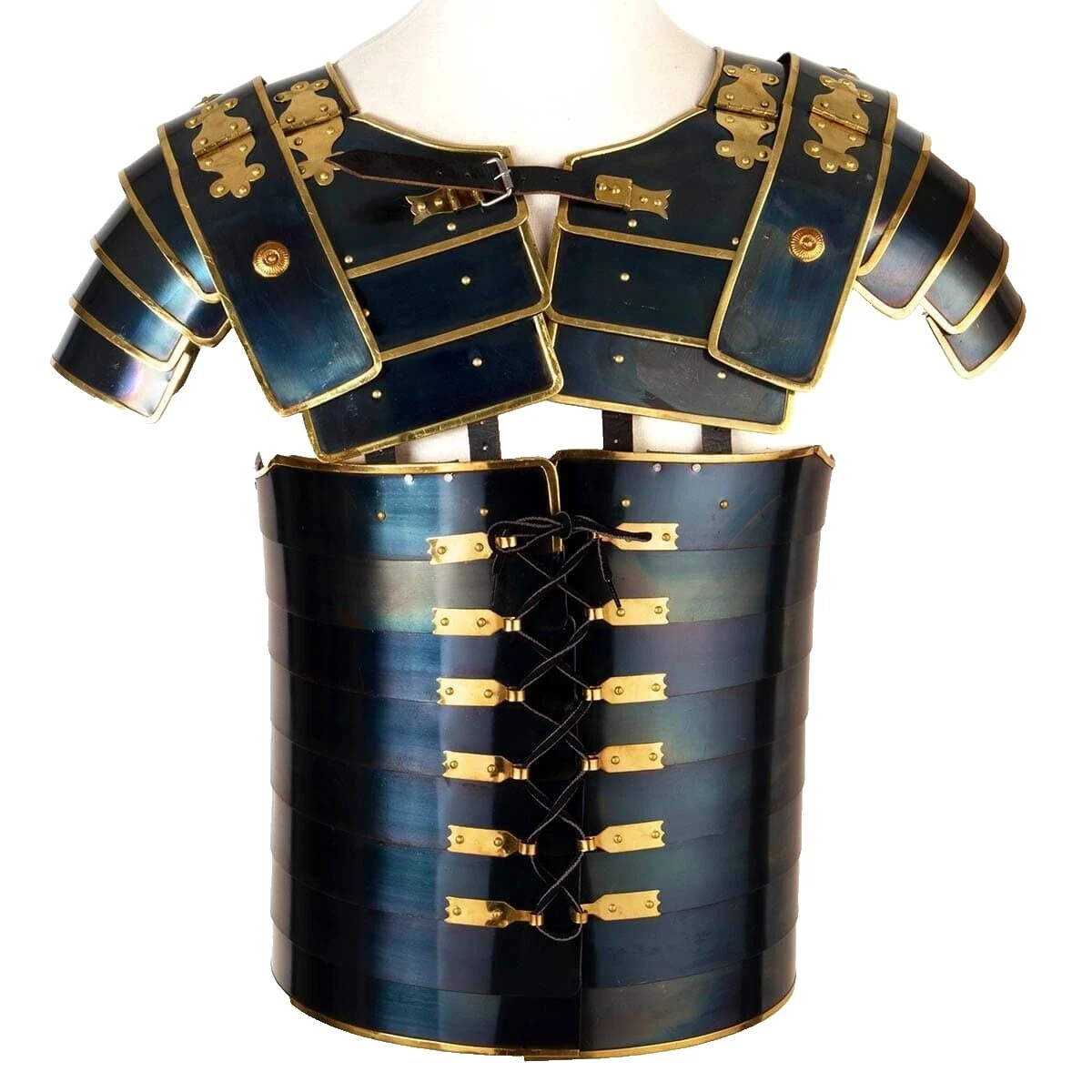 Cuerpo completo de colección romano Negro Armaduras