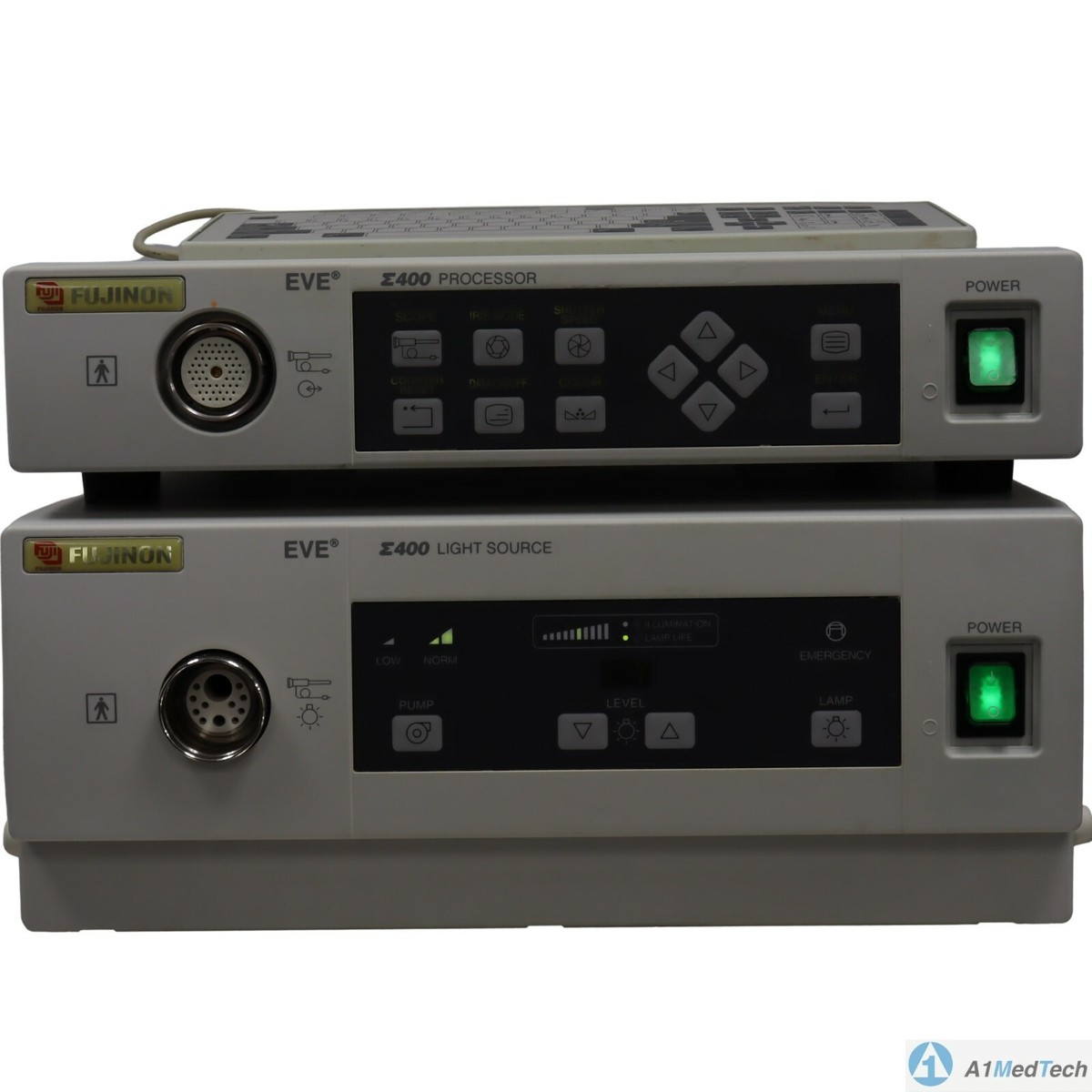 Fujinon EVE E400 Endoscopic system XL-402 Light Source and VP-402