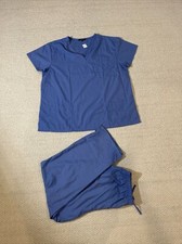Just Love New Size 1X Scrub Set Top Pants Blue Medical Uniform
