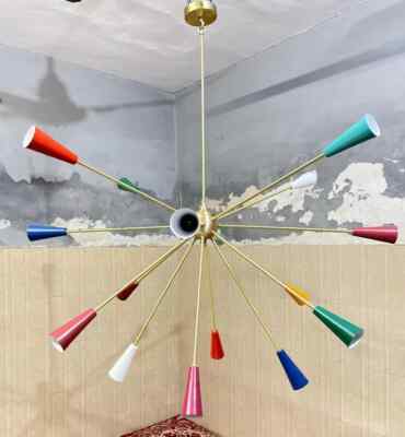 Modern design brushed brass ceiling lamp for Home Decoration Artistic light