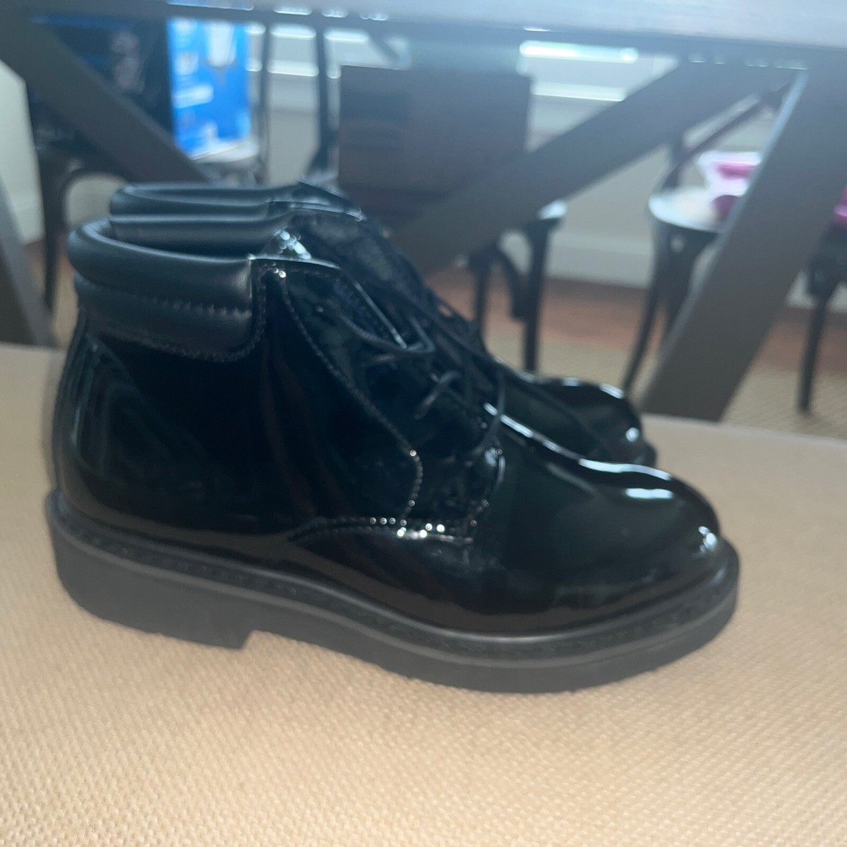 ROCKY Dress Leather High Gloss CHUKKA BOOTS FQ00500-8 Men 