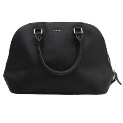 DKNY women s Black Bag with Gold Chain One Size NWT