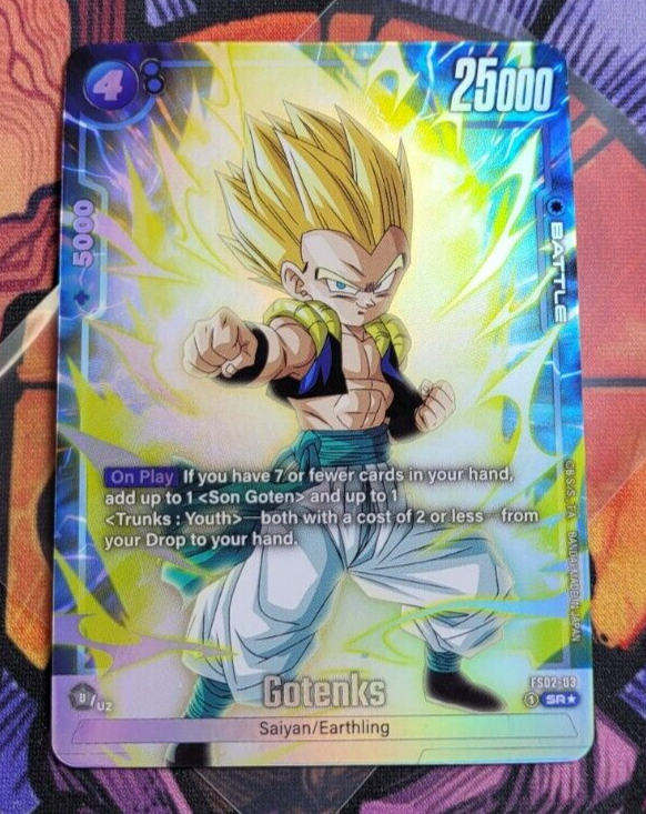 Gotenks FS02-03 Bonus Pack Exclusive Alternate Art SR Dragon Ball