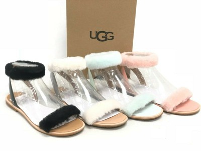 ugg fluff springs patent sandal