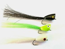 6 Mini Whiting Saltwater Poppers 3 colours