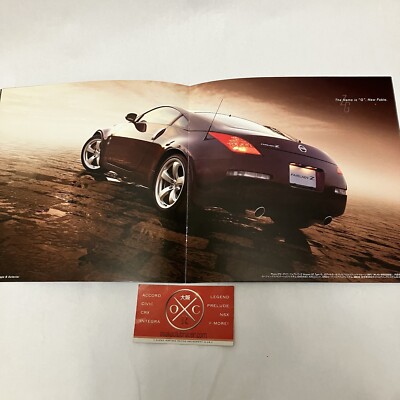 2006 Nissan Fairlady Z Version ST Type G Brochure JDM Catalog Rare