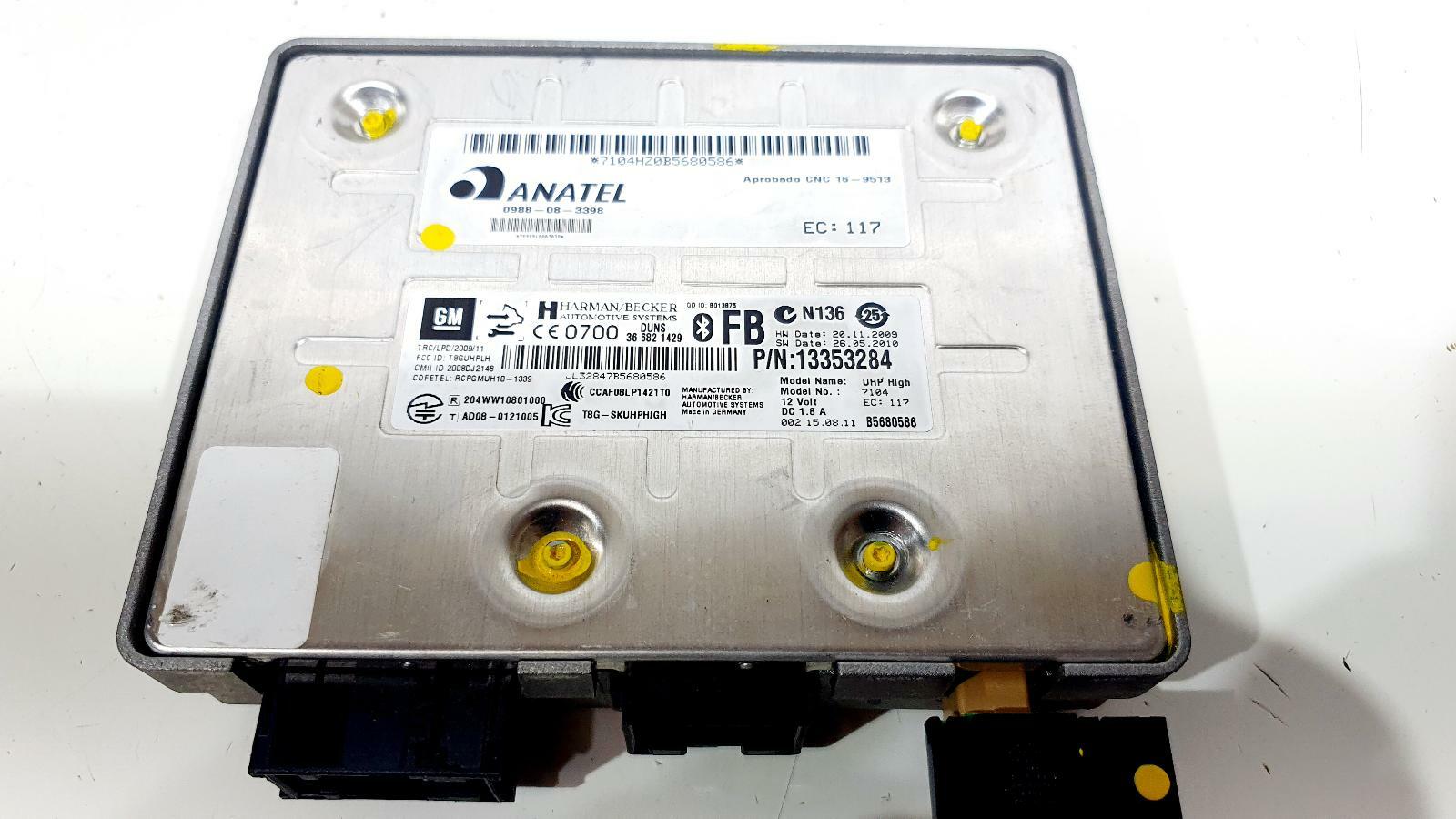 2011 VAUXHALL OPEL INSIGNIA BLUETOOTH CONTROL MODULE 13353284 GENUINE eBay