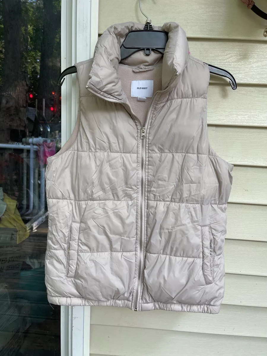 Womens puffer top vest old navy