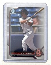 2022 Bowman Draft Chrome Base #BDC-24 Blaze Jordan - Boston Red Sox